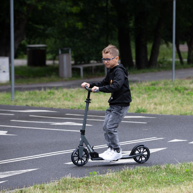 Hulajnoga miejska dziecięca ATTABO 205 szara 16