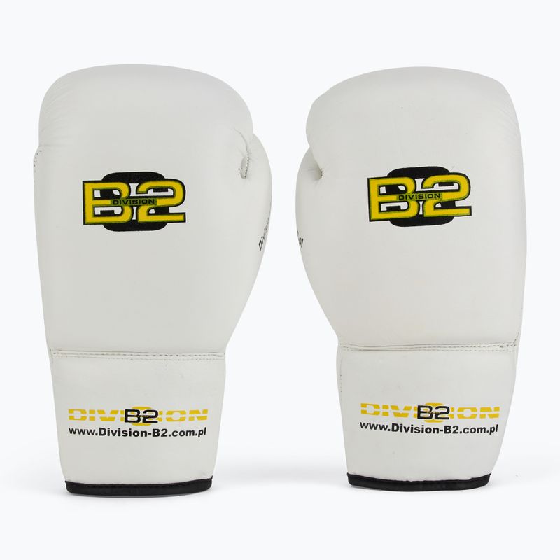 Rękawice bokserskie DIVISION B-2 DIV-PFG1500 Pro 3-Layer Foam white 2