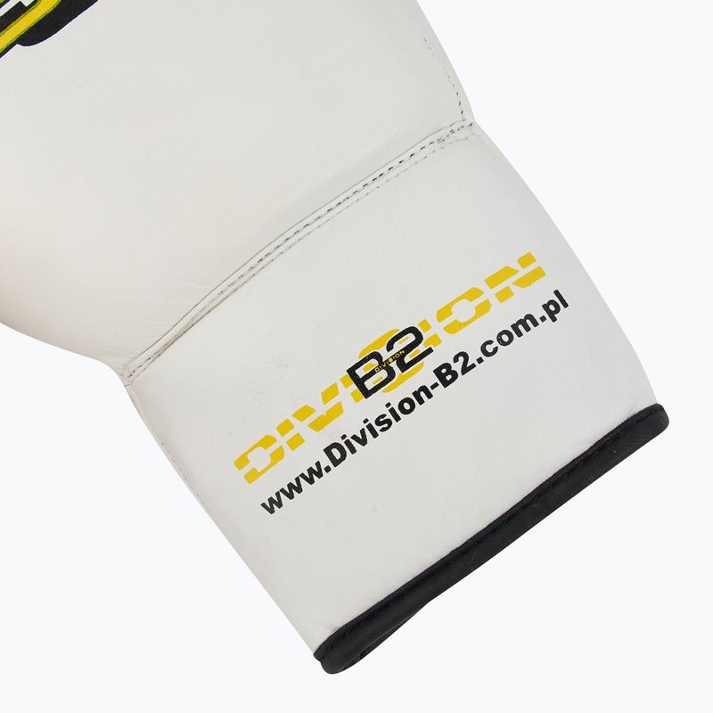Rękawice bokserskie DIVISION B-2 DIV-PFG1500 Pro 3-Layer Foam white 6