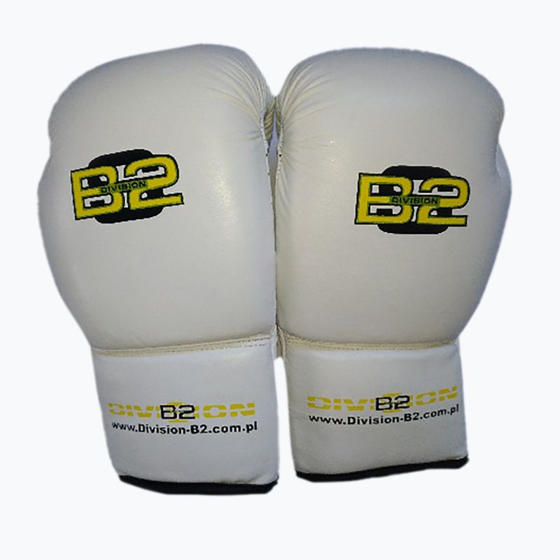 Rękawice bokserskie DIVISION B-2 DIV-PFG1500 Pro 3-Layer Foam white 7