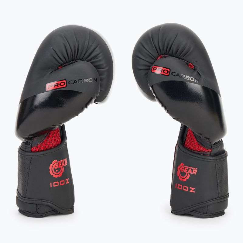 Rękawice bokserskie DIVISION B-2 Pro Carbon black/red 4