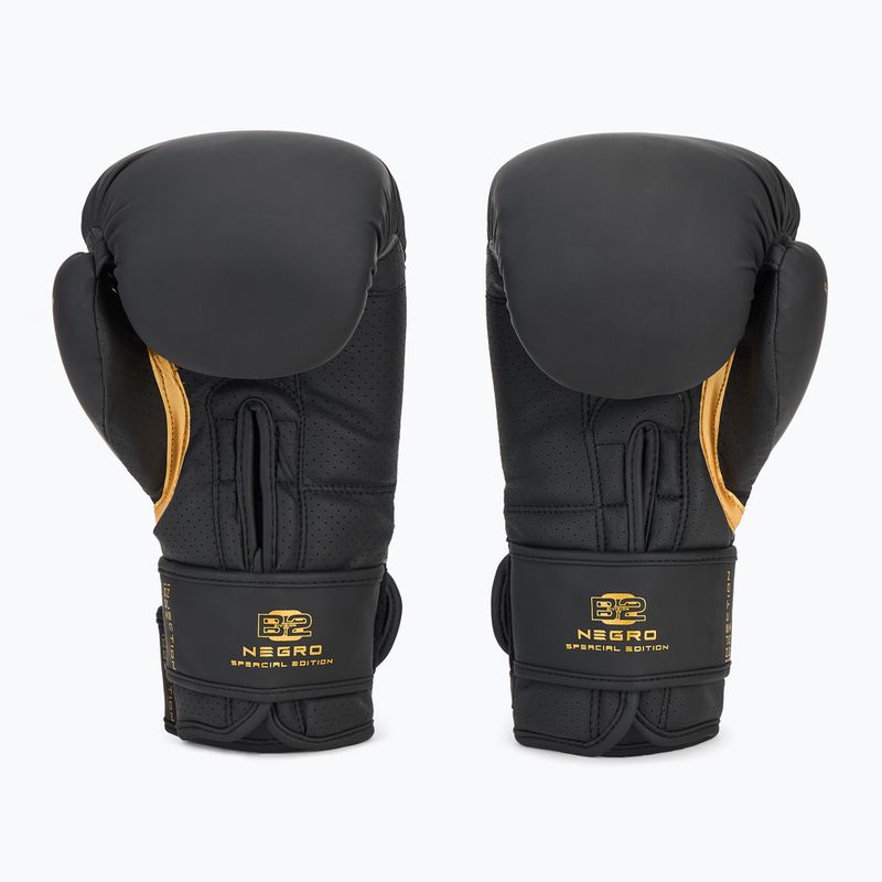 Rękawice bokserskie DIVISION B-2 Pro Carbon black/gold 3