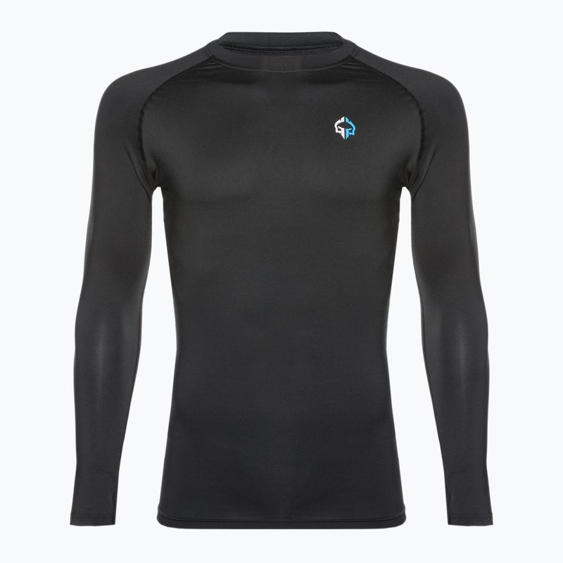 Rashguard longsleeve męski Ground Game Essential czarny 4