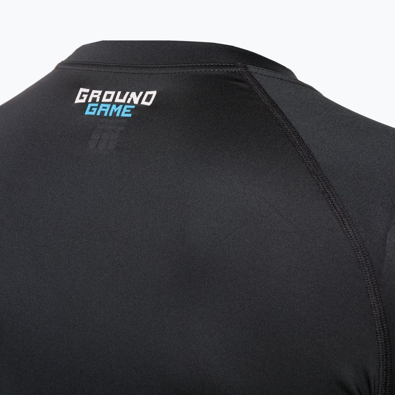 Rashguard longsleeve męski Ground Game Essential czarny 7