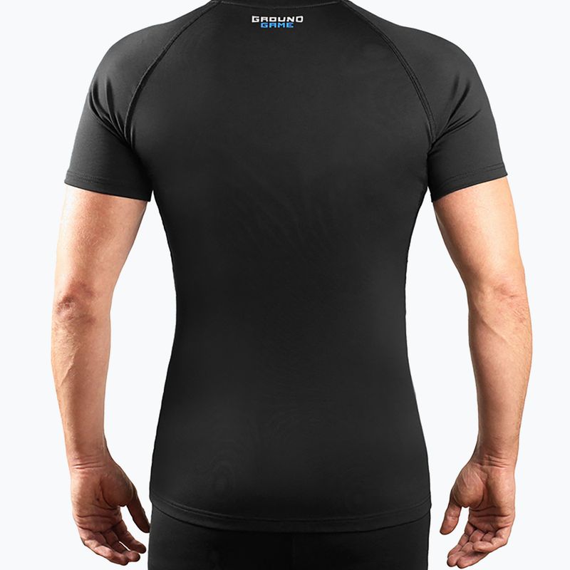 Rashguard męski Ground Game Essential czarny 3