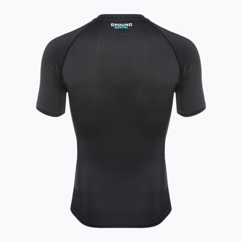 Rashguard męski Ground Game Essential czarny 5