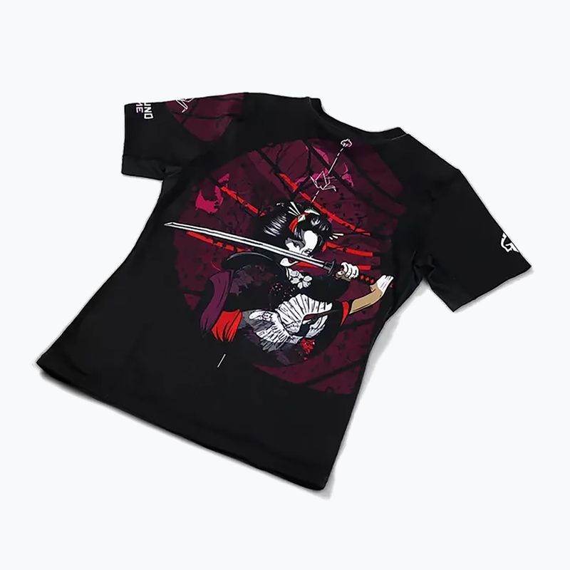 Rashguard damski Ground Game Tsuru Warrior multicolor 5