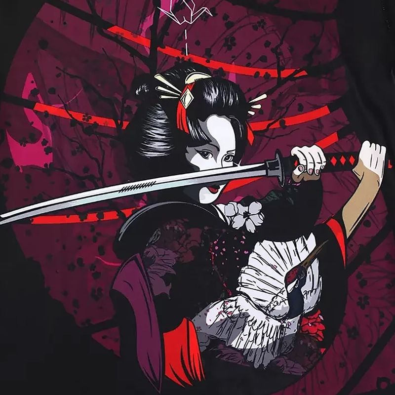 Rashguard damski Ground Game Tsuru Warrior multicolor 6