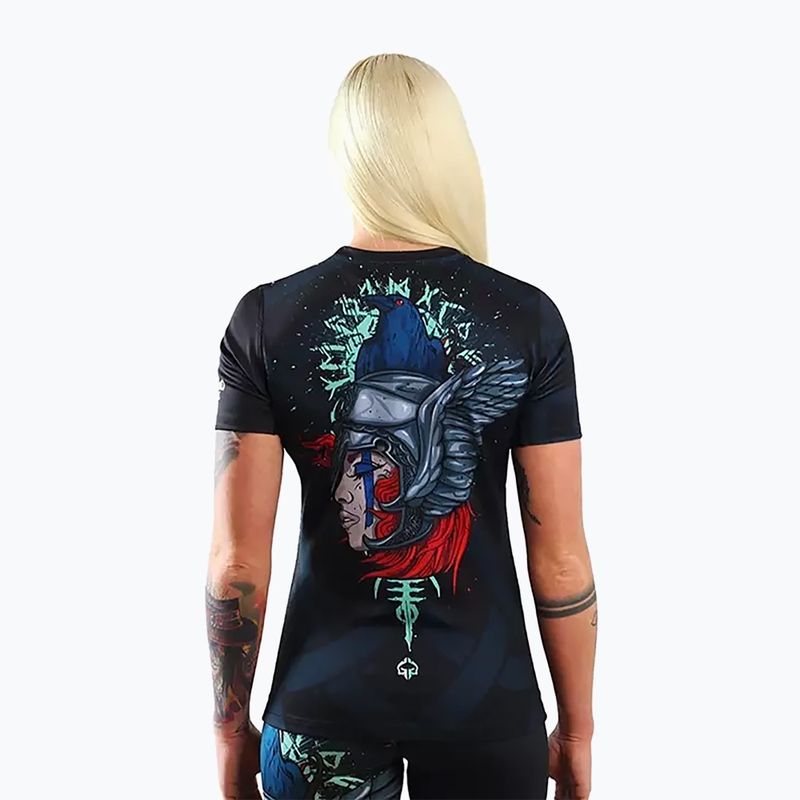 Rashguard damski Ground Game Valkyria multicolor 2