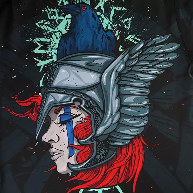 Rashguard damski Ground Game Valkyria multicolor 6