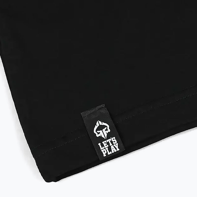 T-shirt męski Ground Game Minimal Typo czarny 4