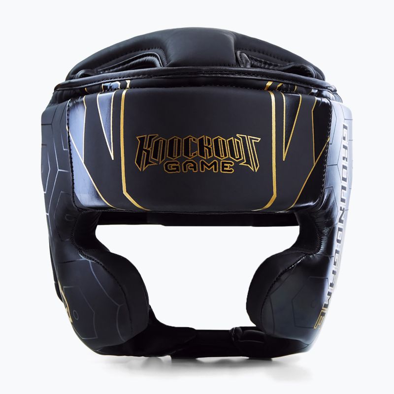 Kask bokserski Ground Game Equinox czarny 6