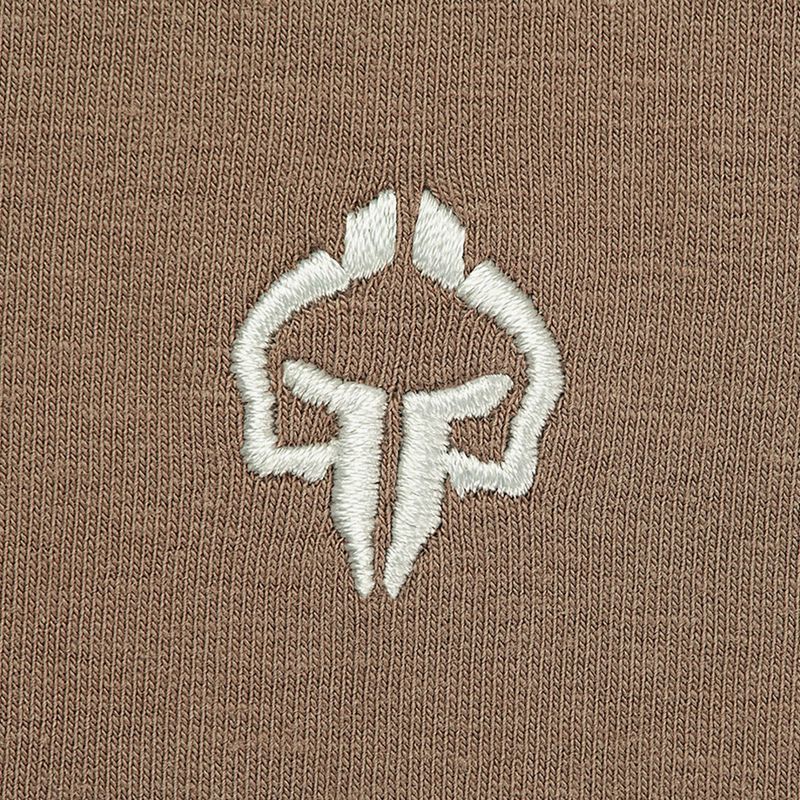 T-shirt męski Ground Game Minimal 2.0 beżowy 5