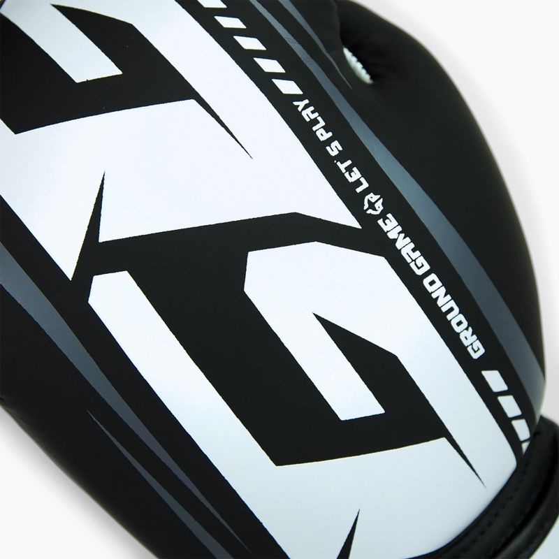 Rękawice bokserskie Ground Game Big Typo czarne 7