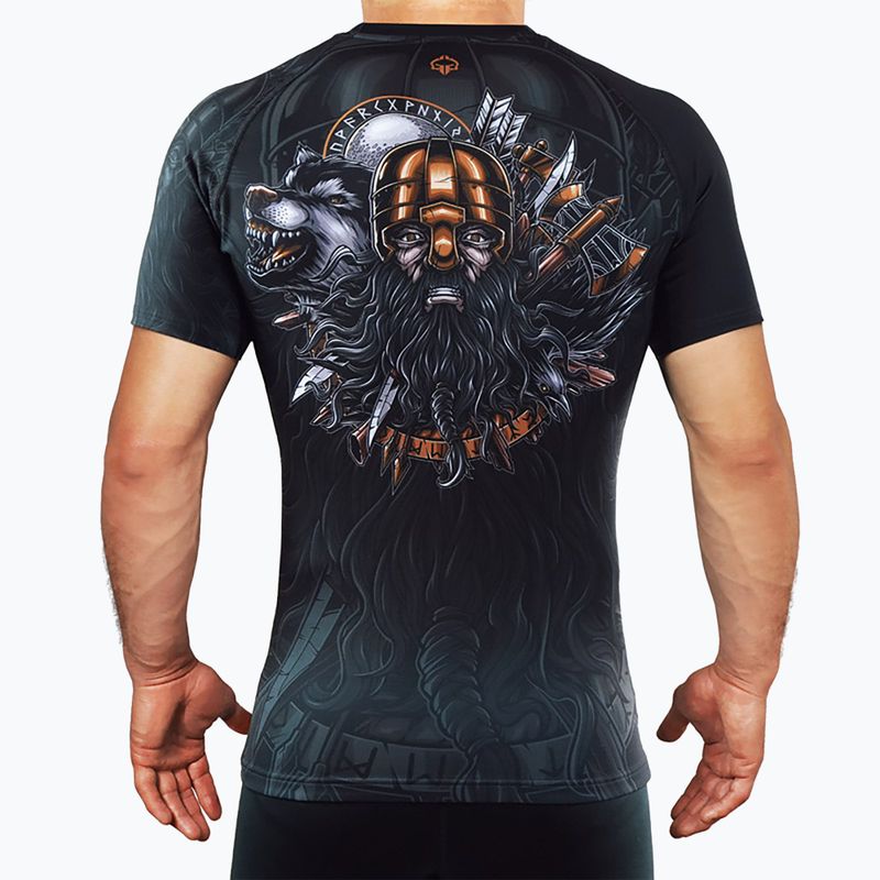 Rashguard męski Ground Game Ragnarok multicolor 2