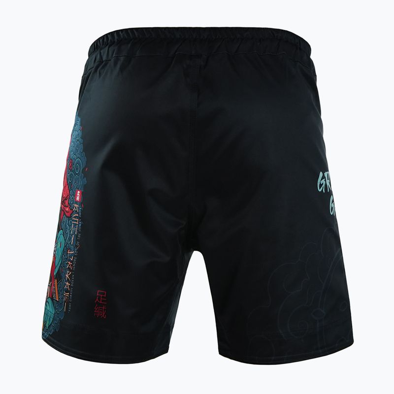 Spodenki treningowe męskie Ground Game MMA Ashi Garami multicolor 2