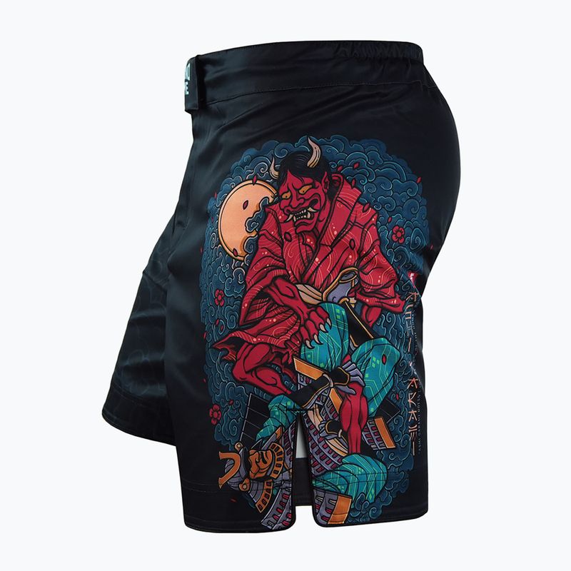 Spodenki treningowe męskie Ground Game MMA Ashi Garami multicolor 3