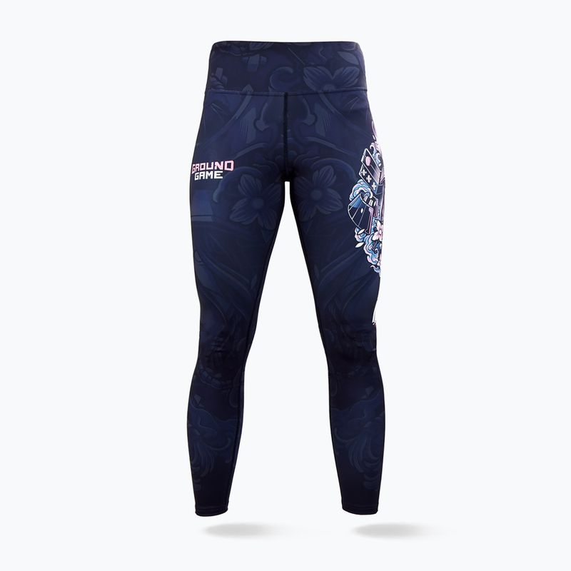 Legginsy treningowe damskie Ground Game Asami multicolor