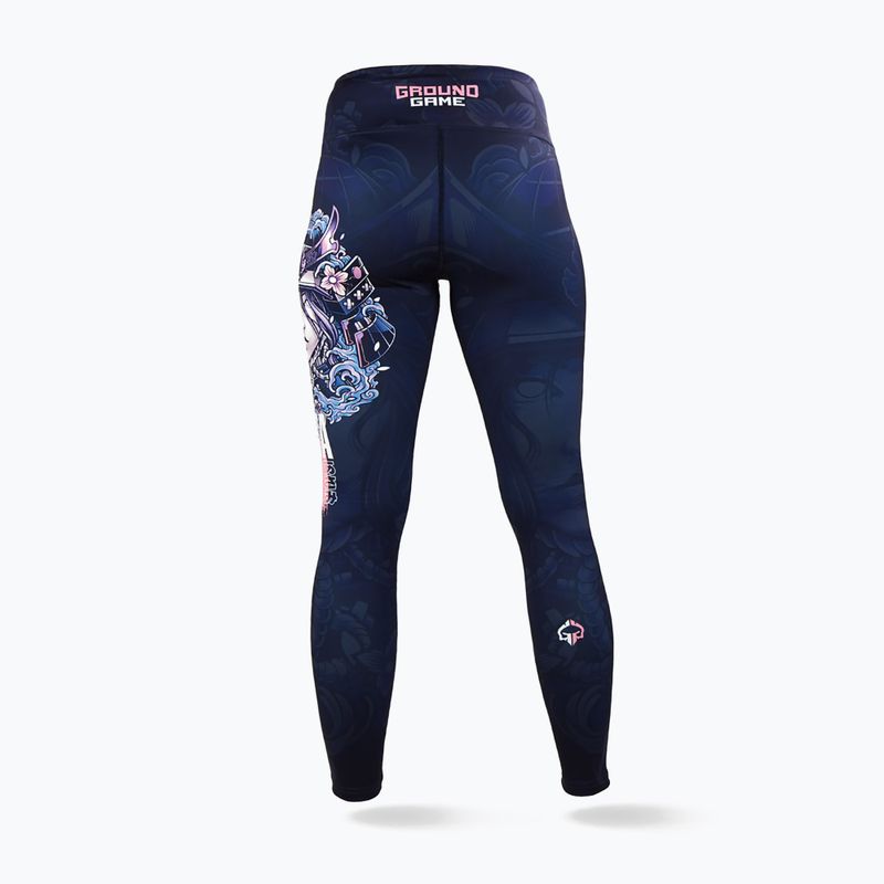 Legginsy treningowe damskie Ground Game Asami multicolor 2
