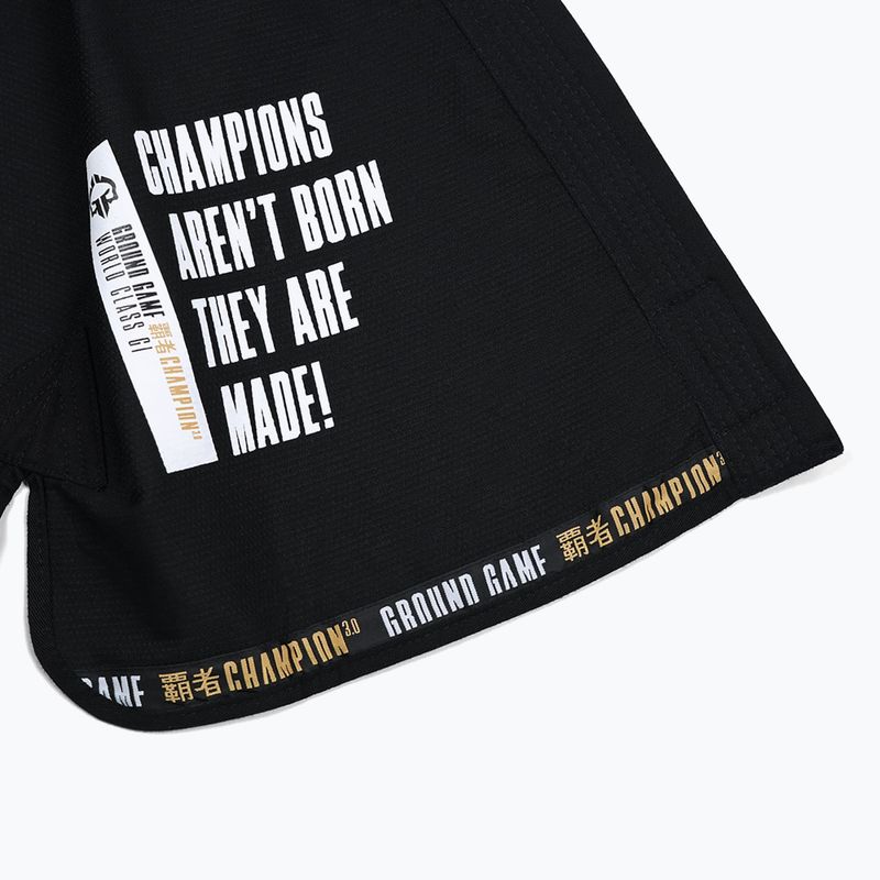 GI do brazylijskiego jiu-jitsu Ground Game Champion 3.0 czarny 19