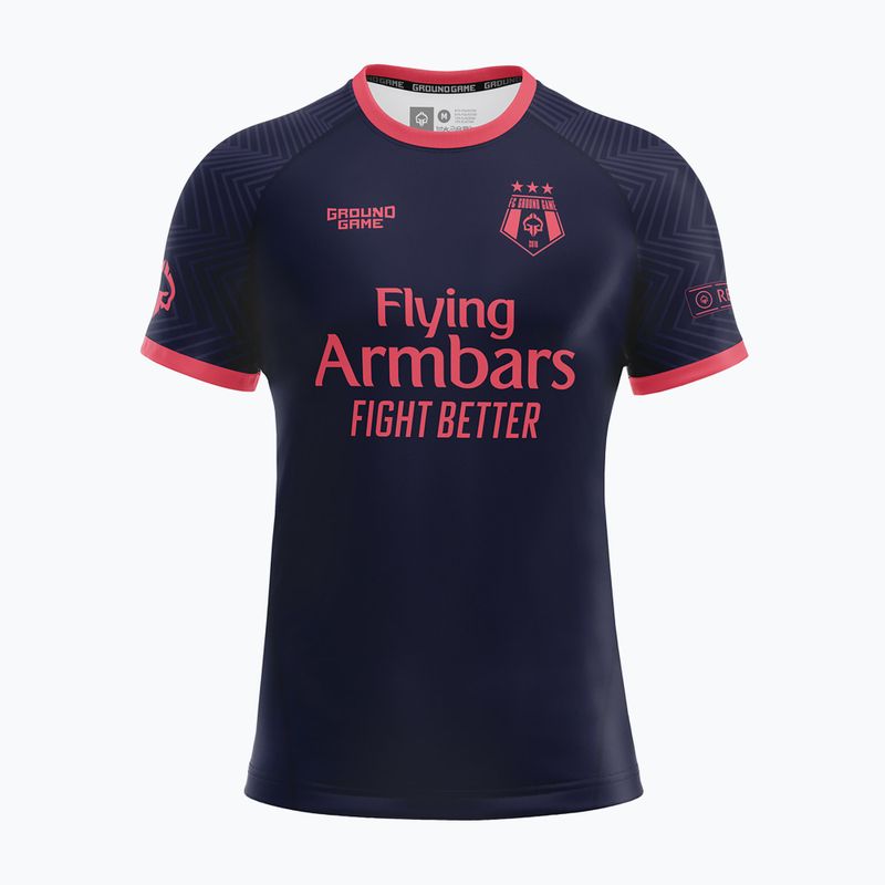 Rashguard Ground Game FC Armbar granatowy