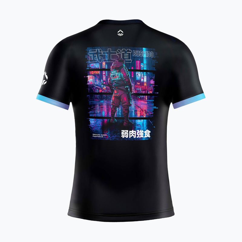 Rashguard Ground Game Cyber Samurai multicolor 2