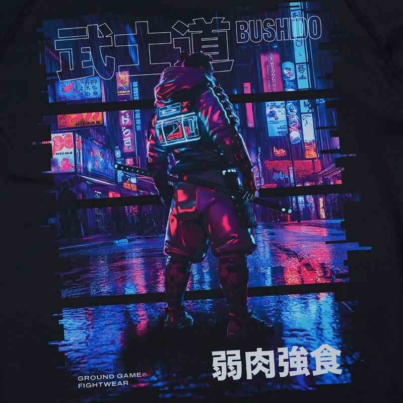 Rashguard Ground Game Cyber Samurai multicolor 5