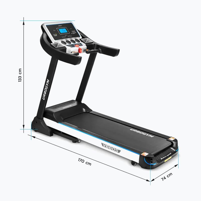 Bieżnia elektryczna UrboGym V660S 6