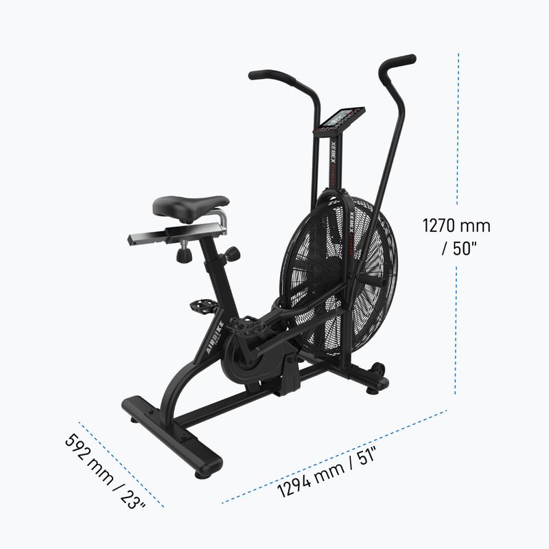 Rower powietrzny Xebex Air 1000 black 8