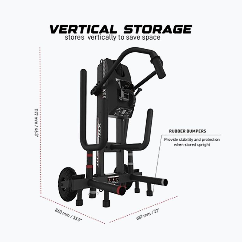 Sanki do treningu siłowego XEBEX XT4 Sled black 4