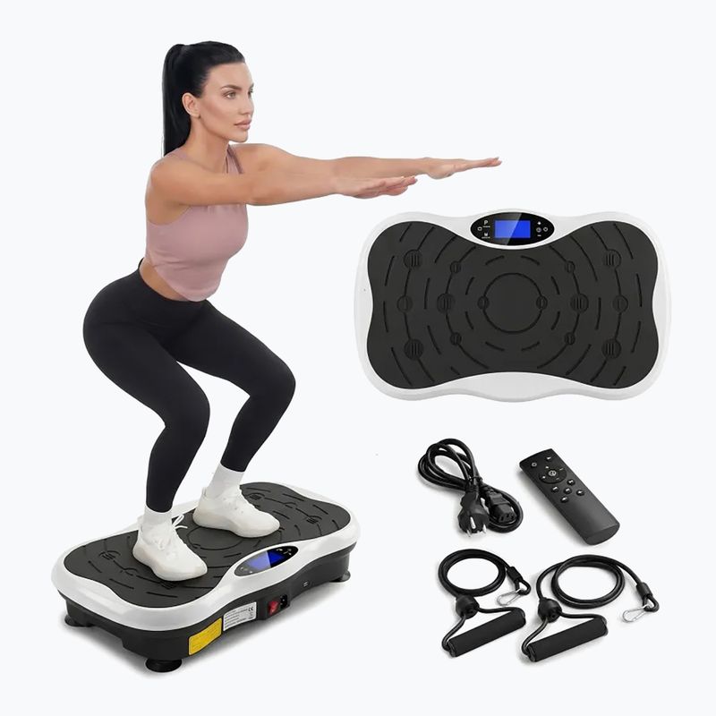 Platforma wibracyjna Extralink Moonwalk Spin Move black/white 9