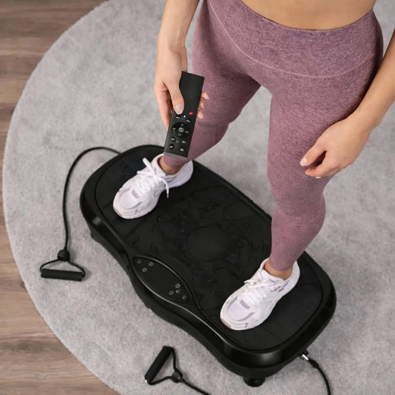 Platforma wibracyjna Extralink Moonwalk Spin Move black 8