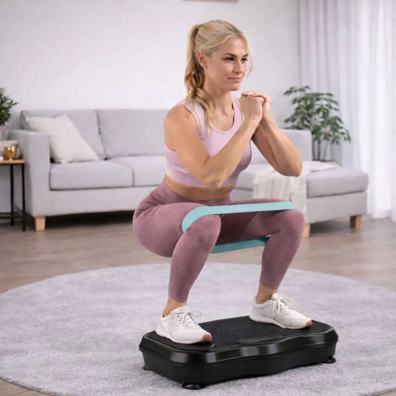 Platforma wibracyjna Extralink Moonwalk Spin Move black 9