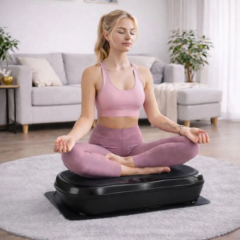 Platforma wibracyjna Extralink Moonwalk Spin Move black 12