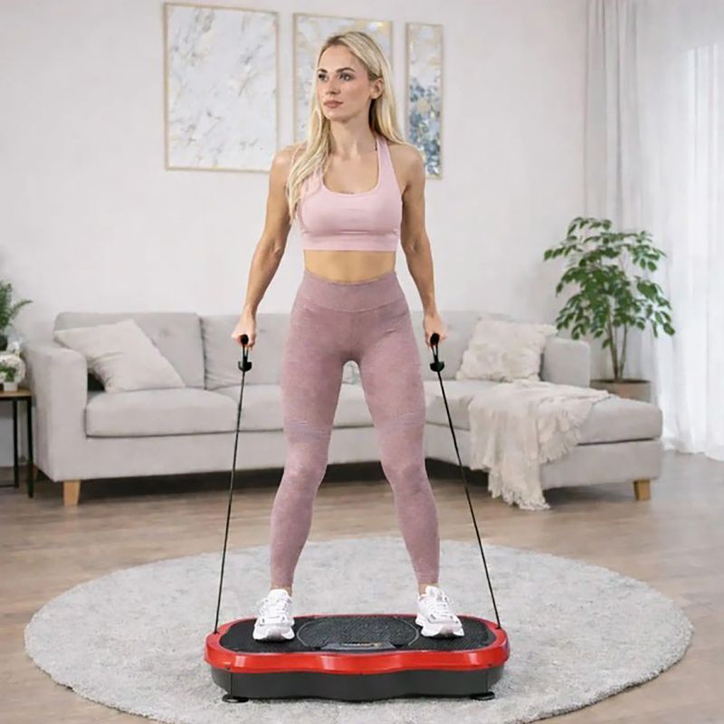 Platforma wibracyjna Extralink Moonwalk Spin Move black/red 6