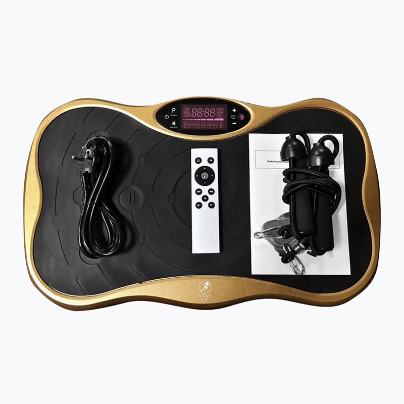 Platforma wibracyjna Extralink Moonwalk Spin Move black/gold