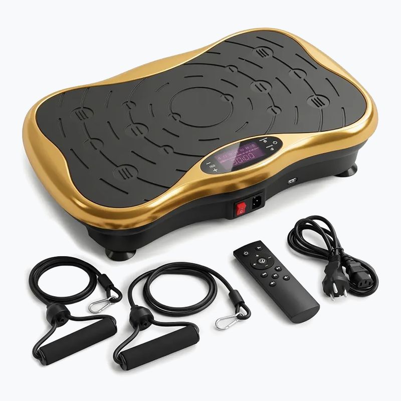Platforma wibracyjna Extralink Moonwalk Spin Move black/gold 5