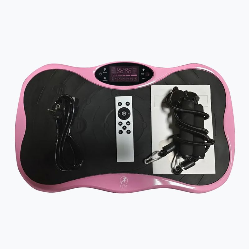 Platforma wibracyjna Extralink Moonwalk Spin Move black/pink