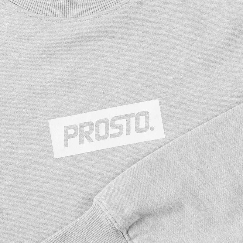Bluza męska PROSTO Crewneck Bokz gray 3