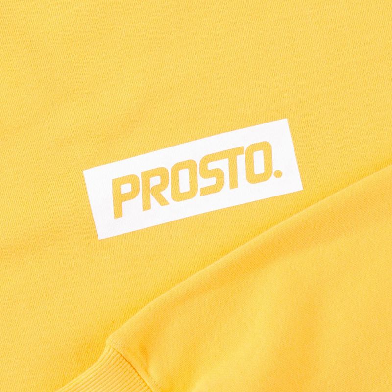 Bluza męska PROSTO Crewneck Bokz yellow 3