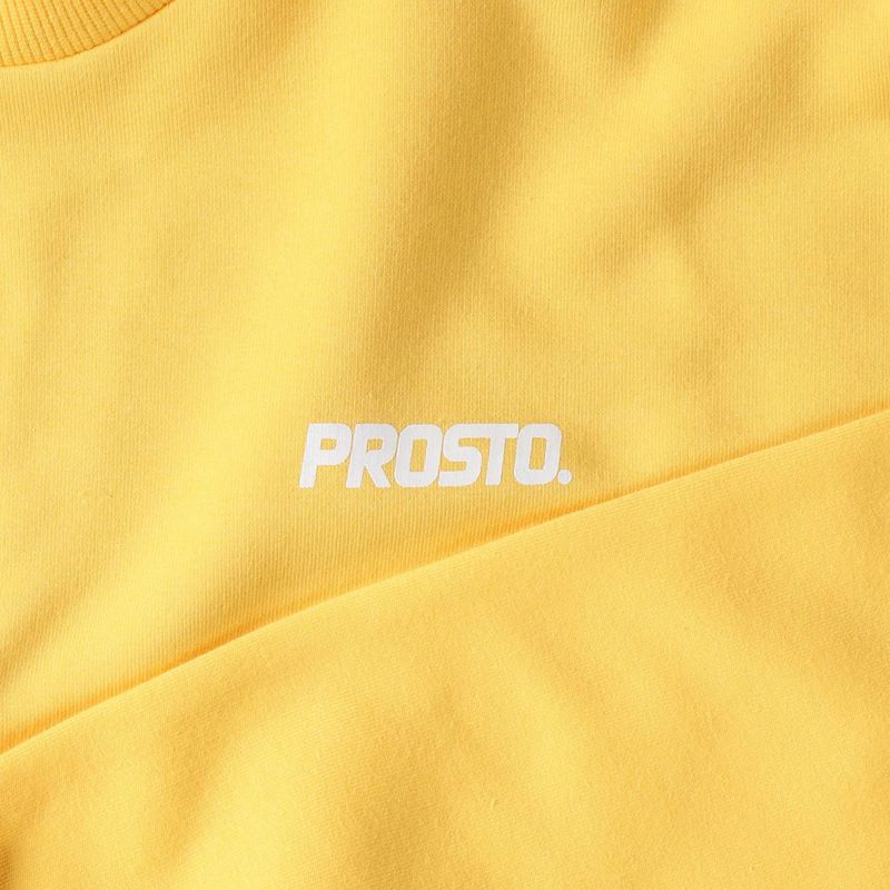 Bluza męska PROSTO Crewneck Redner yellow 3