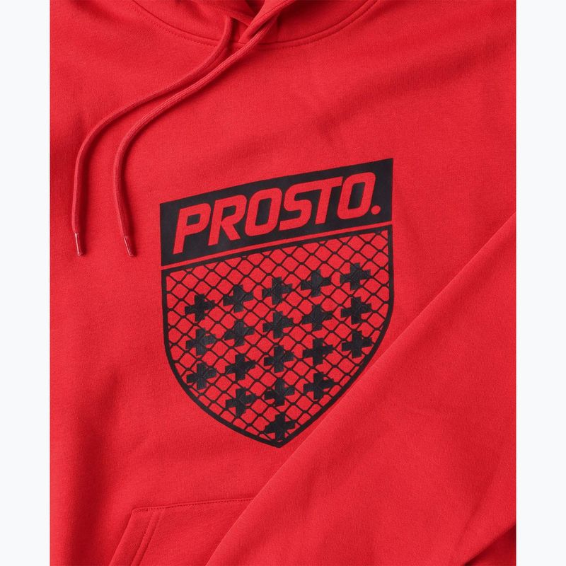 Bluza męska PROSTO Toogit Hoodie red 6