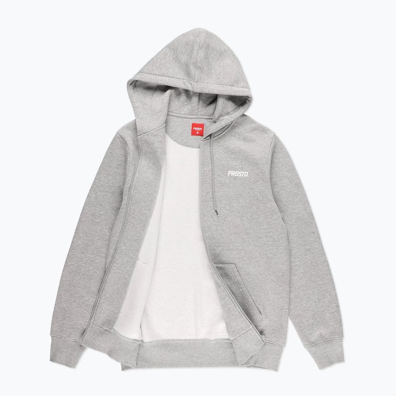 Bluza męska PROSTO Rendot Zip Hoodie gray 3
