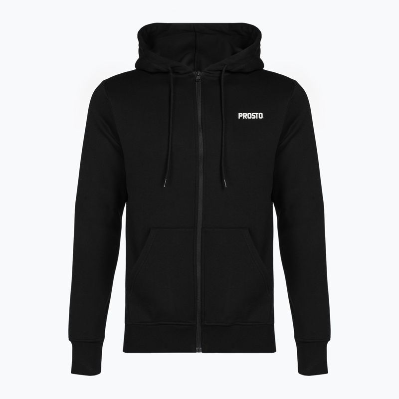 Bluza męska PROSTO Rendot Zip Hoodie black 4