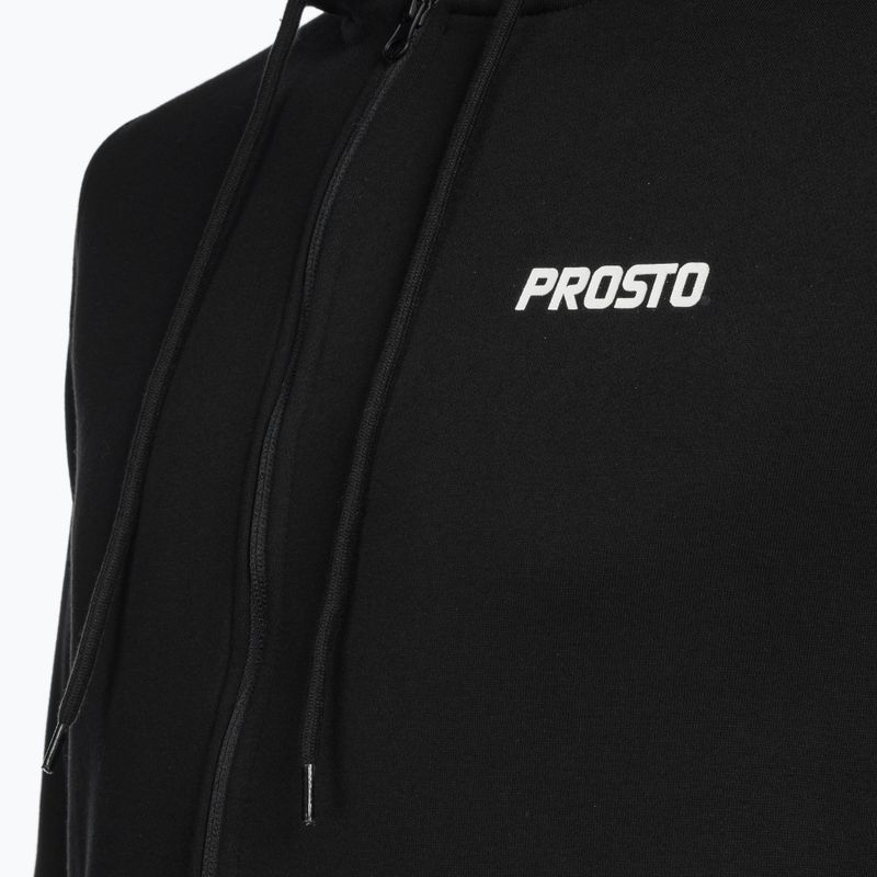 Bluza męska PROSTO Rendot Zip Hoodie black 6