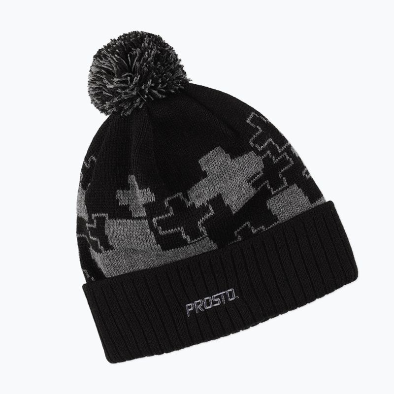 Czapka zimowa PROSTO Winter Snowmzy black 6