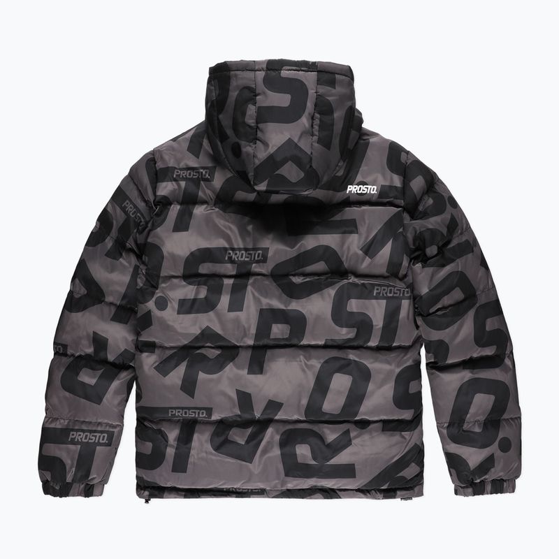 Kurtka zimowa męska PROSTO Winter Adament black 2