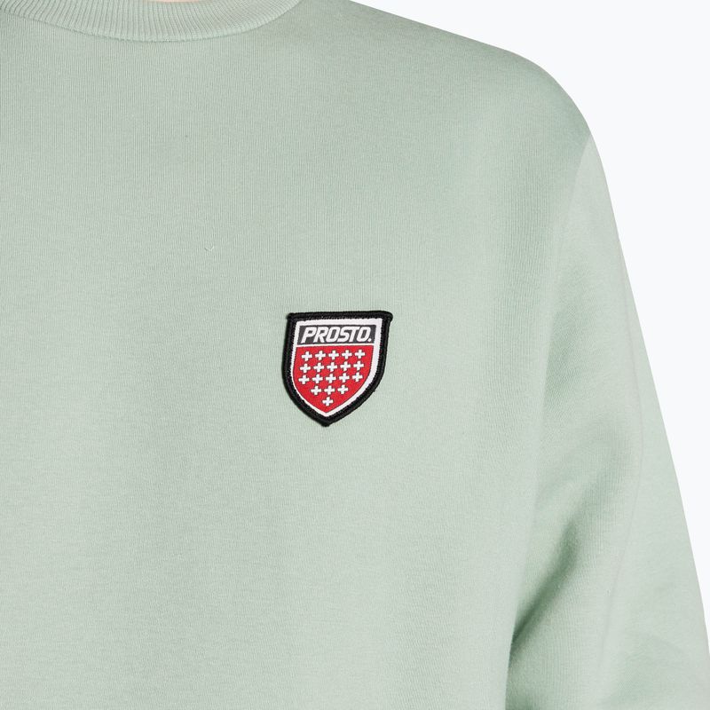 Bluza męska PROSTO Crewneck Bazy green 3