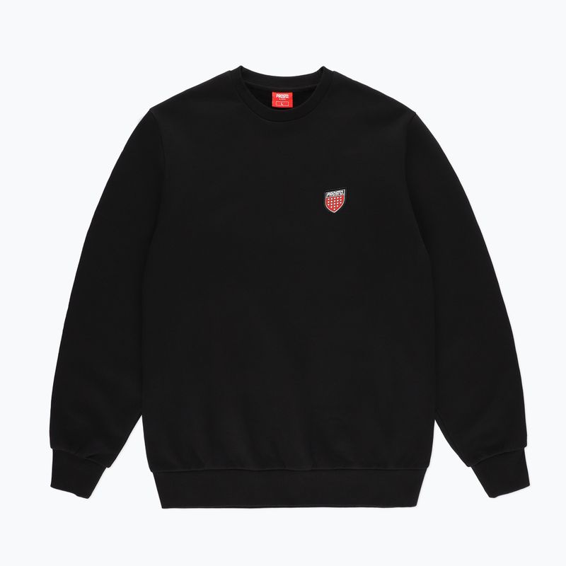 Bluza męska PROSTO Crewneck Bazy black 4