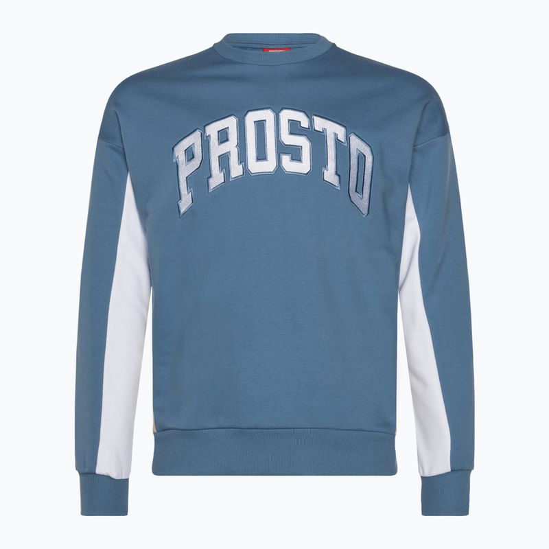 Bluza męska PROSTO Crewneck Splork blue 5